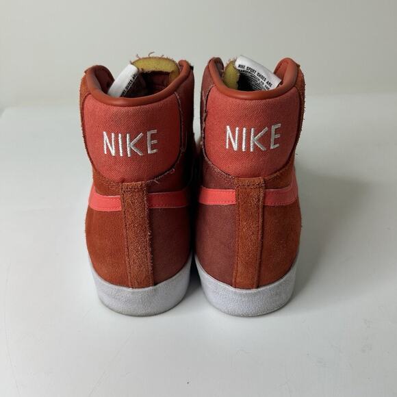 Nike Blazer Mid '77 Vintage Suede Mix Mantra Orange Men's 12 Shoes CZ4609-800 - Picture 8 of 10